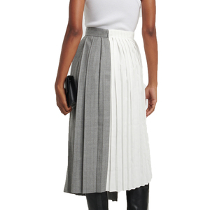 <span class=keywords><strong>Falda</strong></span> MIDI asimétrica <span class=keywords><strong>de</strong></span> lana plisada <span class=keywords><strong>de</strong></span> <span class=keywords><strong>vaca</strong></span> nueva con diseño personalizado al por mayor <span class=keywords><strong>de</strong></span> fábrica - Product Image 3