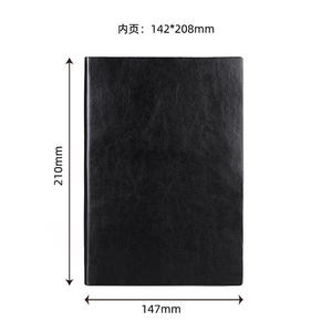 Customized Stock Strap Notebook Custom Hardcover Simple <b>A5</b> <b>Notepad</b> Student Diary Pu Meeting Record Book - Product Image 6