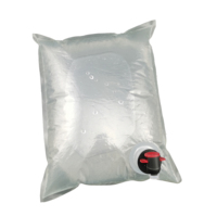 Emballage personnalisé en sac PE avec valve et bec verseur pour café, vin, soda, boissons liquides