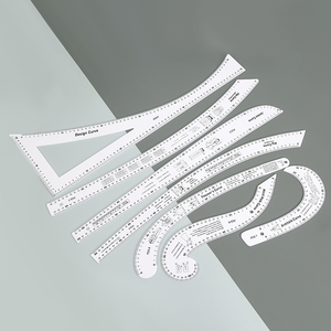 Fashion Design <strong>Pattern</strong> <strong>Making</strong> Curved Flexible Sewing <strong>Ruler</strong> Flexible Cutting Layout <strong>Ruler</strong> for Patchwork Quilting Sewing Supplies - Product Image 2