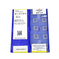 Herramienta de torneado de metal para máquina CNC ZCC-CT CCMT09T304-TC CCMT09T308-TC YB7315, inserto de carburo interno para torneado de hierro fundido