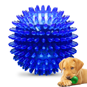 Dog Tooth Cleaning Toy <b>Bite</b>-Resistant Pet Chew Toys Gravity Interactive Training Teeth Clean Ball Indestructable Dog Toys - Product Image 1