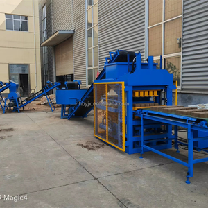 HBY4-10 Chất lượng cao hoàn toàn tự động lồng vào nhau thủy lực Trái Đất gạch máy làm cho sinh thái - Product Image 1