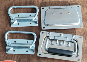 Asa de transporte plegable de aleación de alta resistencia con resorte en espiral, reforzada, industrial, para ferretería - Product Image 3