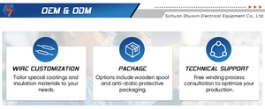 <span class=keywords><strong>Cable</strong></span> de cobre de fibra de vidrio IEC, venta al por mayor, tiras de conductores de cobre personalizables, cables de bobinado planos/redondos para cables de alimentación en <span class=keywords><strong>electricidad</strong></span> o transformadores - Product Image 5