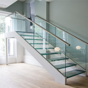 aluminum horizontal tube structure railing stair aluminum