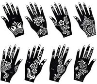 Nouvel arrivage de pochoirs à dessin pour femme autocollant tatouage au henné