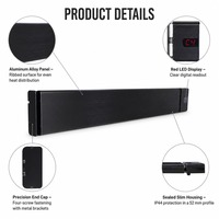 Panneau de chauffage infrarouge électrique PTC JHheatsup 2400W WiFi avec application Tuya, pour intérieur et extérieur, avec télécommande