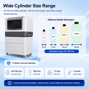 Stampante UV Rotativa a 360 Gradi Baysoon con Vernice Bianca I3200 per Stampa su Bottiglie, Tumbler e Tazze - Product Image 4