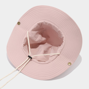 Chapeau Bob Rose et Violet Adorable pour <span class=keywords><strong>Chien</strong></span>, Idéal pour la Randonnée, le Safari, le Camping en Plein Air, la Pêche et le Cyclisme, avec Cordon Anti-Vent - Product Image 6