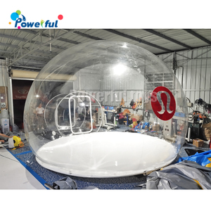 Tenda da campeggio a bolle gonfiabili trasparenti a cupola da 6m con telaio tunnel N ventilatore silenzioso per hotel resort da gonfiabili Guangzhou - Product Image 4