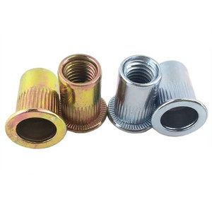 Haute qualité M2 M3 M4 M5 M6 M8 M10 1/4 5/16 3/8 acier inoxydable acier au carbone Rivnut tête plate tête fraisée écrou à <span class=keywords><strong>rivet</strong></span> hexagonal - Product Image 4