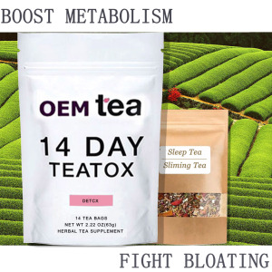 OEM Morning and Evening Consumption of Slimming Detox <strong>Weight</strong> Loss <strong>Tea</strong> Trimmax Flat Tummy Detox <strong>Tea</strong> 28 Days - Product Image 3