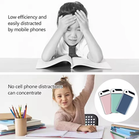 Boîte de verrouillage pour téléphone portable Lingda avec verrouillage universel à minuterie pour usage en prison, étui de verrouillage temporisé pour la discipline personnelle et coffre-fort pour iPhone