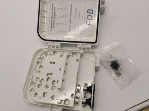 Gran oferta 86 interior ftth box 12 core fibra óptica caja de terminación de fibra óptica 24 puertos - Product Image 2