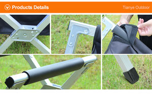 Soporte Plegable de Aluminio para Nevera Tianye, para Campamento, Picnic, Senderismo y Pesca, con Bolsillo - Product Image 6