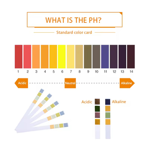 Bandelettes de test de pH de l'eau liquide Lab 100, bandelettes de mesure du pH 0-14 - Product Image 5