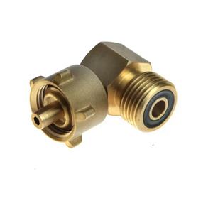 Adaptateur de tuyau de valve de réchaud à <span class=keywords><strong>gaz</strong></span> en laiton pour extérieur, 3/8 pouce - Product Image 4
