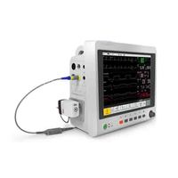 Système de surveillance des patients de soins intensifs de qualité médicale avec certification CE Moniteur portable de signes vitaux de chevet pour les unités de soins intensifs