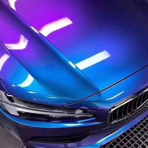 Pellicola Adesiva per Auto WRAPMASTER 1.52 *17 metri, Effetto Diamante Lucido Cangiante da <span class=keywords><strong>Viola</strong></span> a <span class=keywords><strong>Blu</strong></span>, Vinile per Wrapping Auto - Product Image 2