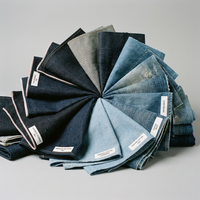 Tissu en denim 14,2 oz, fabrication 98 % coton 2 % élasthanne, tissus de haute qualité