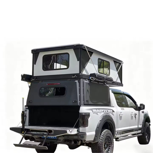 <span class=keywords><strong>Camping</strong></span>-<span class=keywords><strong>car</strong></span> léger pour camionnette avec tente de toit pliable, <span class=keywords><strong>cabine</strong></span> de <span class=keywords><strong>camping</strong></span> portable pour pick-up, idéal pour les voyages en plein air - Product Image 1