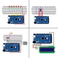 MEGA 2560 Project: El Kit de Inicio Más Completo para Arduino Mega2560 Nano con LCD1602 IIC / Sensor Ultrasónico / Tutorial