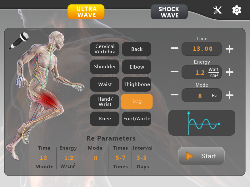 Buy Shockwave Ultrasound Therapy Machine price in Bangladesh