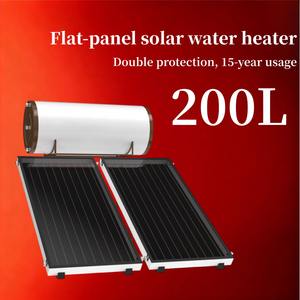 <span class=keywords><strong>Chauffe</strong></span>-<span class=keywords><strong>eau</strong></span> solaire <span class=keywords><strong>compact</strong></span> à haute pression Solar 150l 200L avec plaque plate - Product Image 1