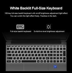 Giá tốt nhất Top bán 17.3 "1920*1080 n5095 16 + 128GB Sạc máy tính xách tay máy tính cho doanh nghiệp và sinh viên - Product Image 6