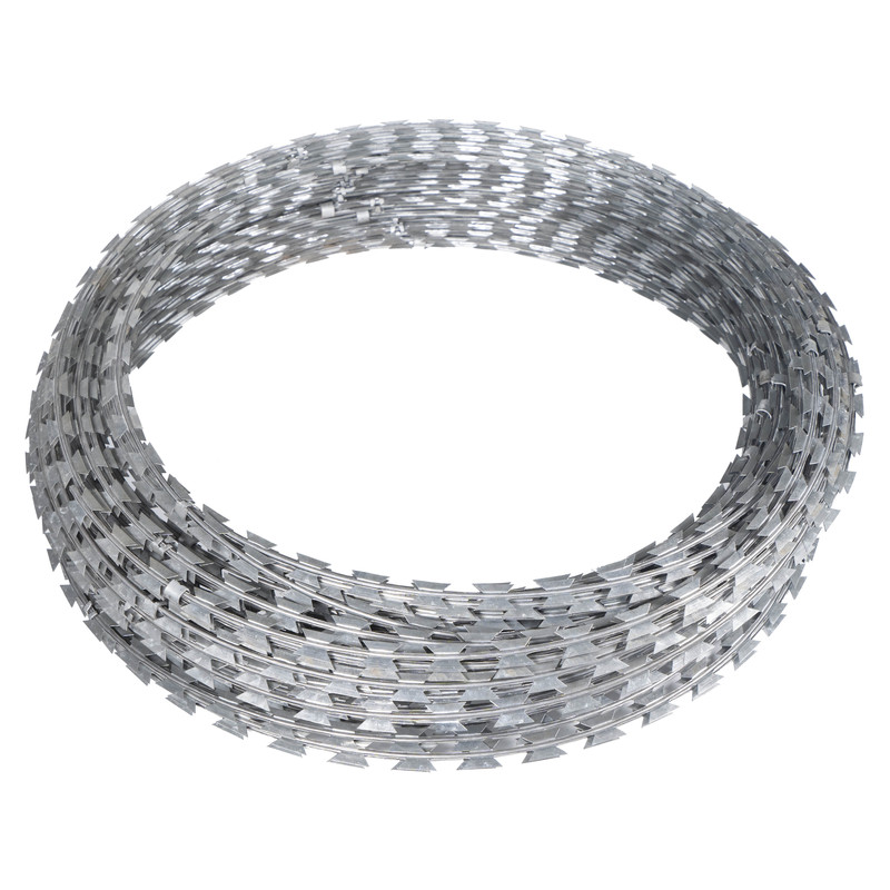Hot Dipped Galvanized Razor Barbed Wire