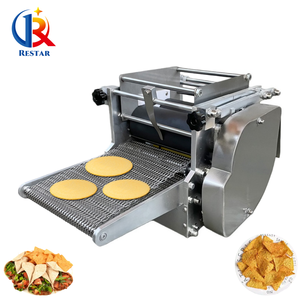 Tortilla eléctrica <span class=keywords><strong>Doritos</strong></span> Triángulo Máquina de chips de maíz Tortilla de maíz que forma la máquina de fabricación Triángulo Tortilla Máquina de corte de chips - Product Image 1