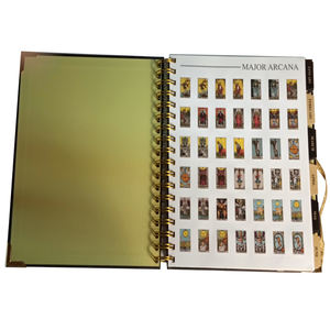 Tarot Jornal com folha de ouro Gold Corner Elastic Band Tab Páginas e adesivos Impressão personalizada - Product Image 2