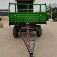 Remorque à benne basculante à grappin haute performance, partenaire idéal pour les machines forestières et le défrichement