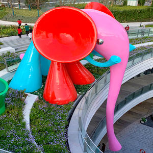 Escultura de Fibra de Vidrio con Forma de Huevo S64, para Áreas de Recreo al Aire Libre, Personalizable, Ecológica, Resistente a los Rayos UV y al Agua, Interactiva - Product Image 3