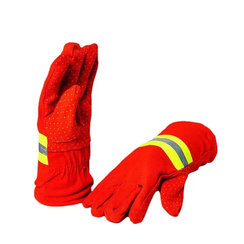 Sarung tangan pemadam kebakaran tahan api, sarung tangan pemadam kebakaran
