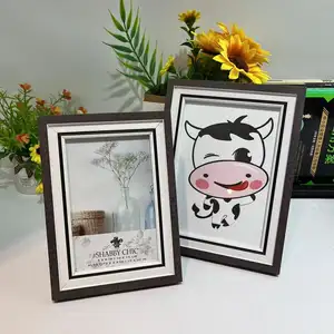 Fabriek Nieuw Ontwerp 8*10 "Fotolijst Houten Tafelblad Fotolijst Kwaliteit Frames Voor Foto 'S