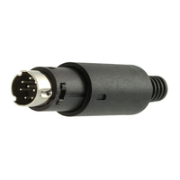Conector de Enchufe DIN Mini Macho de 8 Pines para Teclado de PC