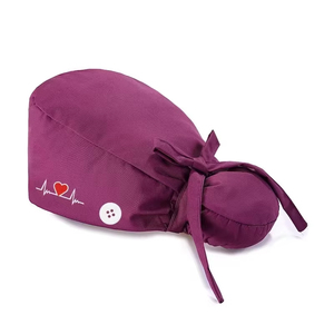 Gorros Quirúrgicos Ajustables para Doctoras, 100% Algodón, Gorros de Trabajo para Hospital, Belleza, <span class=keywords><strong>Veterinaria</strong></span>, Odontología y <span class=keywords><strong>Farmacia</strong></span> - Product Image 5