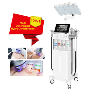 Máquina Multifunción para el Cuidado Facial con Lápiz Inyector de Oxígeno, Rodillo de Microcorriente y Martillo Frío y Caliente para Tratamientos de Spa - Product Image 1