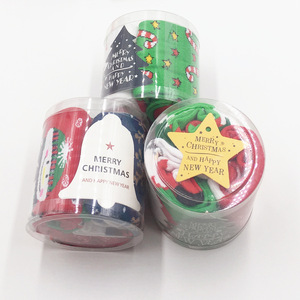 Empaque de Regalo al por Mayor 5 Pares en Caja de Regalo <span class=keywords><strong>Calcetines</strong></span> de Invierno de Papá Noel Feliz Navidad para <span class=keywords><strong>Mujer</strong></span> y Hombre - Product Image 2