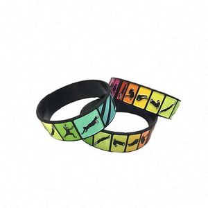 Personalized Event Wristband With Custom Logo Unit Silicone Pulsera - Product Image 5