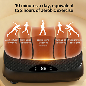 Máquina Vibratoria para Adelgazar Cintura y Abdomen, Dispositivo de Ejercicio en Casa para Adelgazar sin Esfuerzo, Máquina de Vibración Rítmica para Todo el Cuerpo - Product Image 3