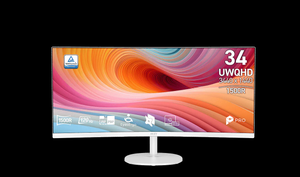 Monitor Curvo para Negocios MSI PRO MP341CQW E12 de 34 Pulgadas UWQHD al por Mayor - Product Image 4
