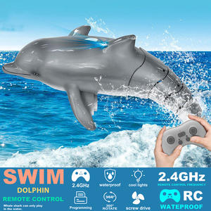 AiJH 2,4 GHz RC Fish Toy Piscina de agua Control remoto eléctrico Ballenas Tiburón Natación Rc Animal Juguetes Niños Regalo - Product Image 2