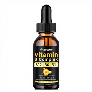 Ausreson <span class=keywords><strong>Vitamin</strong></span> B Kompleks B1 <span class=keywords><strong>B2</strong></span> B6 Tetes Cair Complexe De Vitamines B Suplemen Kesehatan Halal <span class=keywords><strong>Vitamin</strong></span> B Kompleks Cair Tetes - Product Image 2