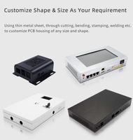 Electronic Instrument Housing Aluminum Case IP54 Protection Network Cabinet Medical Test Instrument Case