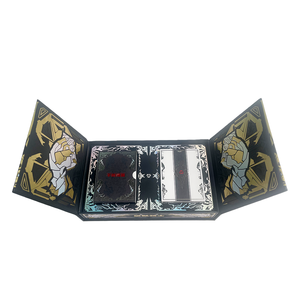 Coffret Cadeau de Jeu de Poker Personnalisé, 2 Jeux de Cartes à Jouer de Luxe avec Impression de Logo pour Cadeaux d'Entreprise - Product Image 1