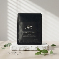 Pochette personnalisée YAEPACK en BOPP/VMPET/PE Mylar à trois soudures latérales, étanche à l'humidité, pour aliments pour bébés, café, avec bec verseur, logo et rabat, emballage instantané
