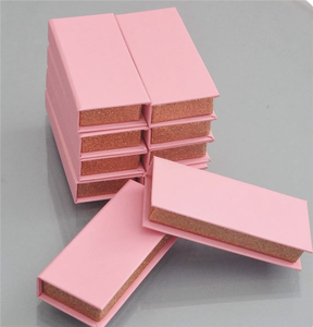Eyelash Box Eyelashes Box Custom Own Brand Mink Eyelash Packaging Box Slide Drawer Holographic Paper Eyelash Packaging Box